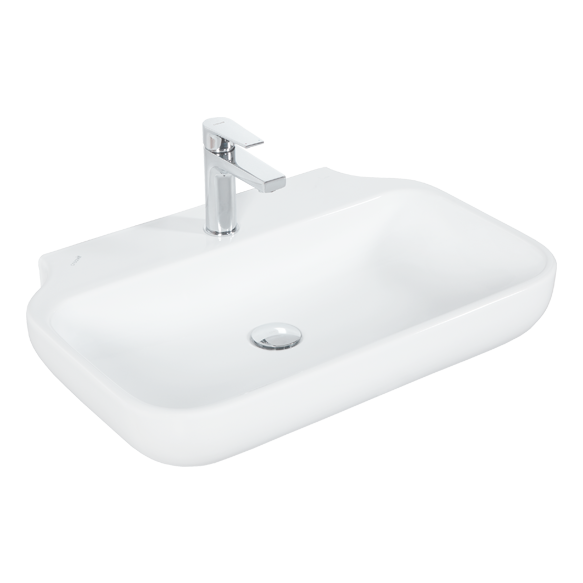 45X65 CM WASHBASIN WHITE, wall hung or countertop