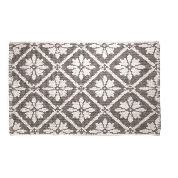 PATTERN bathmat, grey, 50x80cm