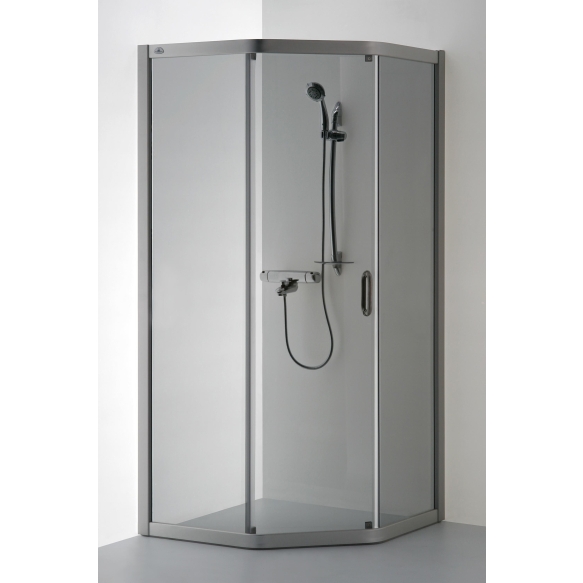 Shower enclosure VAIVA , clear glass