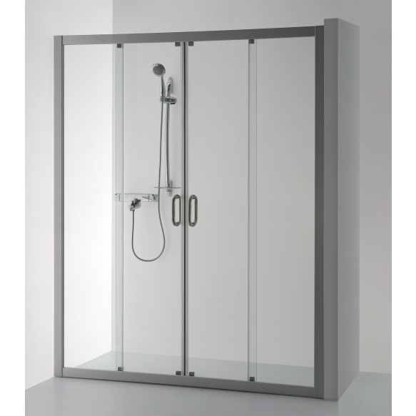 Shower screen SVAJA PLUS , clear glass