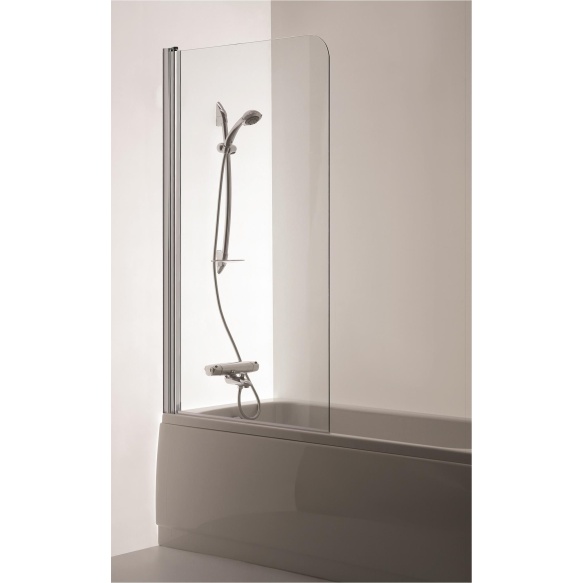 bath screen MAJA , clear glass