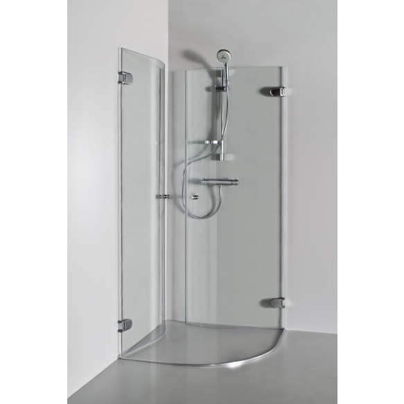 Shower enclosure JULIA , clear glass