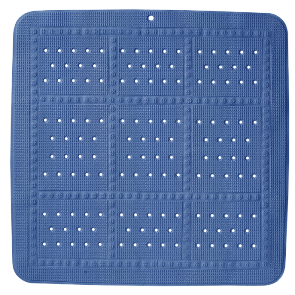 UNILUX showermat, royal blue, 55x55cm