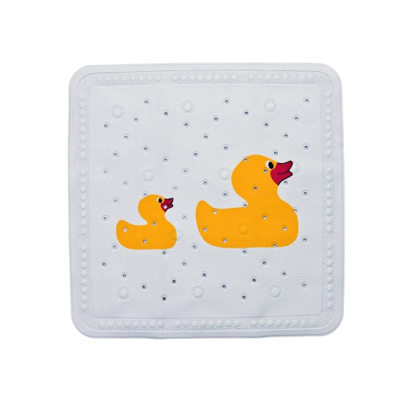 DUCKLING showermat, yellow, 55x55cm