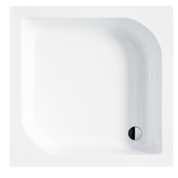 shower tray 80x80 cm, square, no siphon