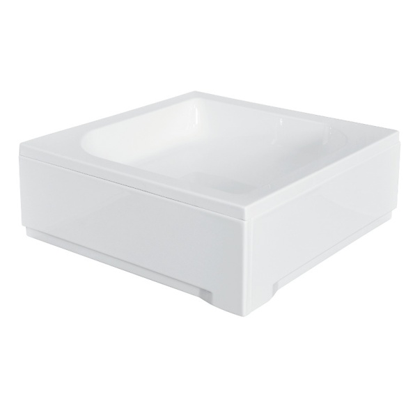 shower tray 80x80 cm, square, no siphon