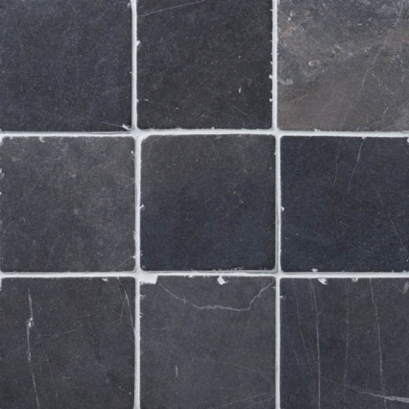 Square Grey marble 100x100mm, no mesh
