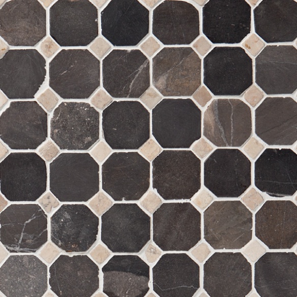 Classic Pattern 50x50mm Grey-White