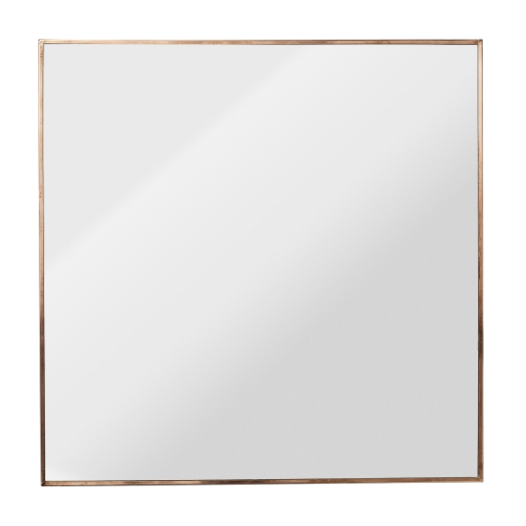 Mirror, Frame of Copperplated Brass