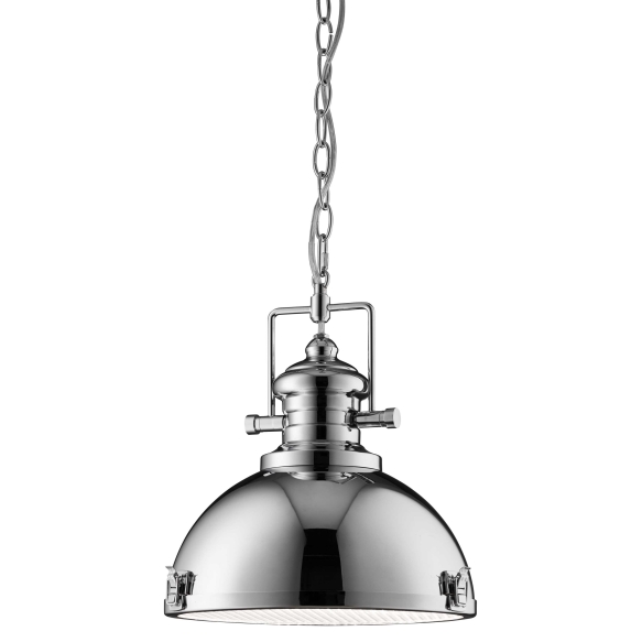 metallist laelamp,kroom, E27 1X60W