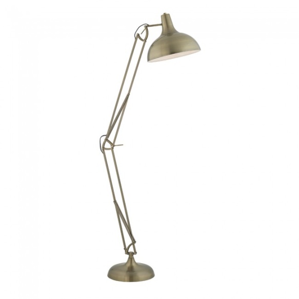 floor lamp, bronze, metal, E27 1X60W