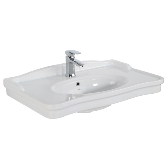 washbasin Antique 80 cm, white