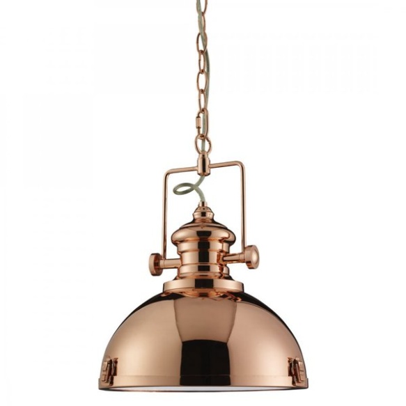 ceiling lamp Industrial, copper, E27, 1X60W