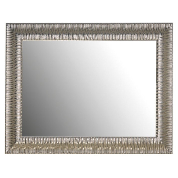 MANDRE frame mirror, 864x664mm, silver massive