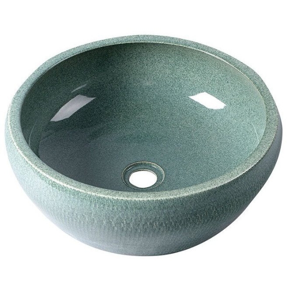PRIORI ceramic basin diameter 42cm, ceramic, mint color