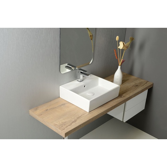 PURITY ceramic washbasin 60x42cm