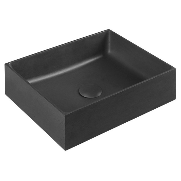betoonist valamu tööpinnale FORMIGO 47.5x36.5 cm, antratsiit