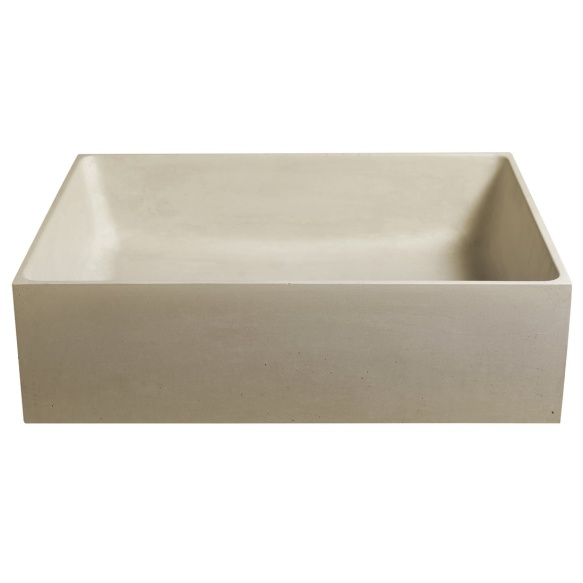 betoonist valamu tööpinnale FORMIGO 47.5x36.5 cm, yellow