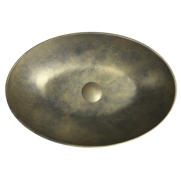 betoonist valamu tööpinnale FORMIGO 60x40 cm, gold