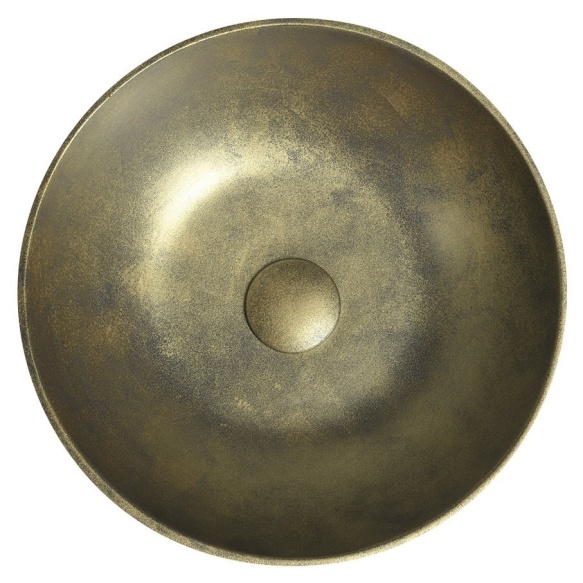 betoonist valamu tööpinnale FORMIGO diam 39 cm, gold