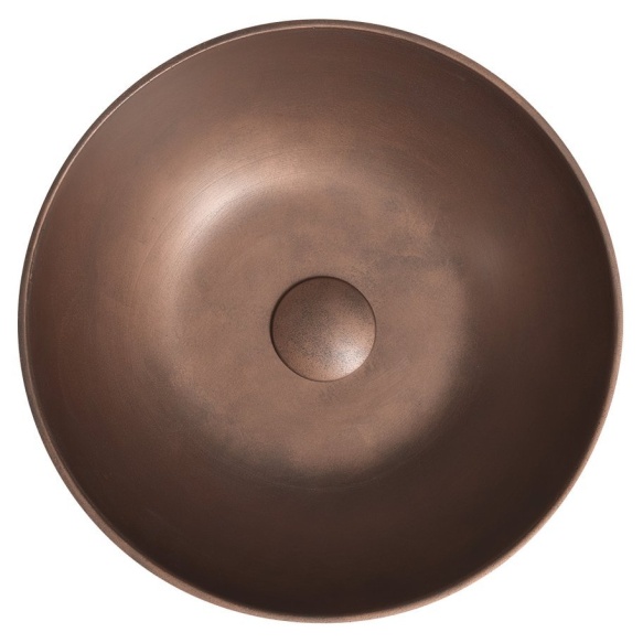 betoonist valamu tööpinnale FORMIGO diam 39 cm, copper