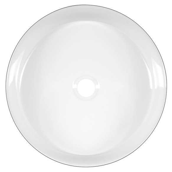 valamu tööpinnale Fiastra 40 cm, matt must