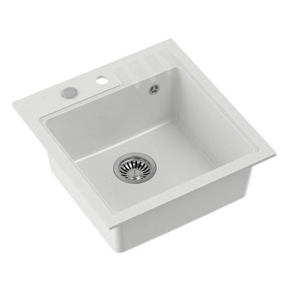 kivimassist köögivalamu,  50x52cm,  valge