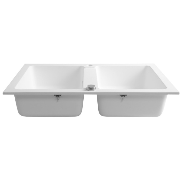 kivimassist köögivalamu,  78x47, 5cm,  valge