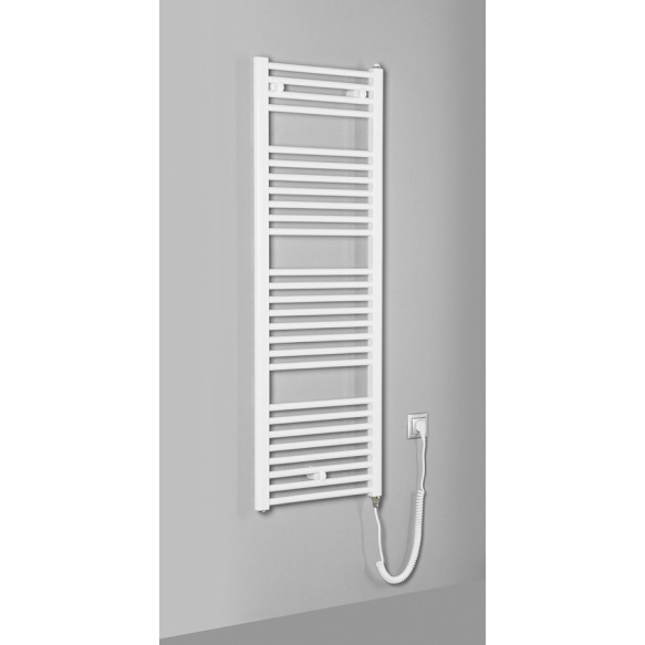 elektriradiaator Direct-E, sirge, 450x1320 mm, 400 W, valge
