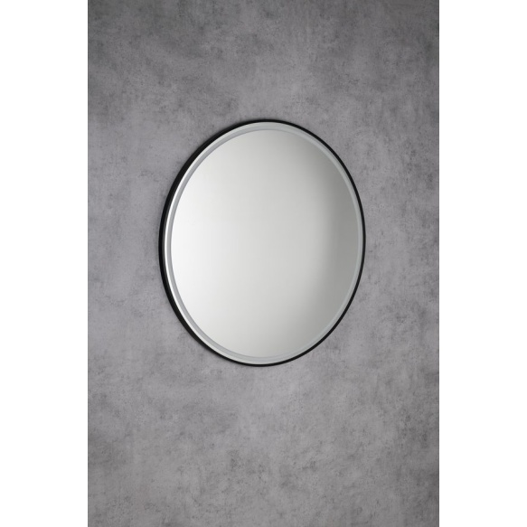 LED peegel KADRIS 80 cm, matt must