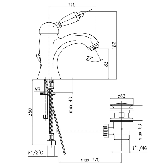 valamusegisti Kirke Black põhjaklapiga, kuld