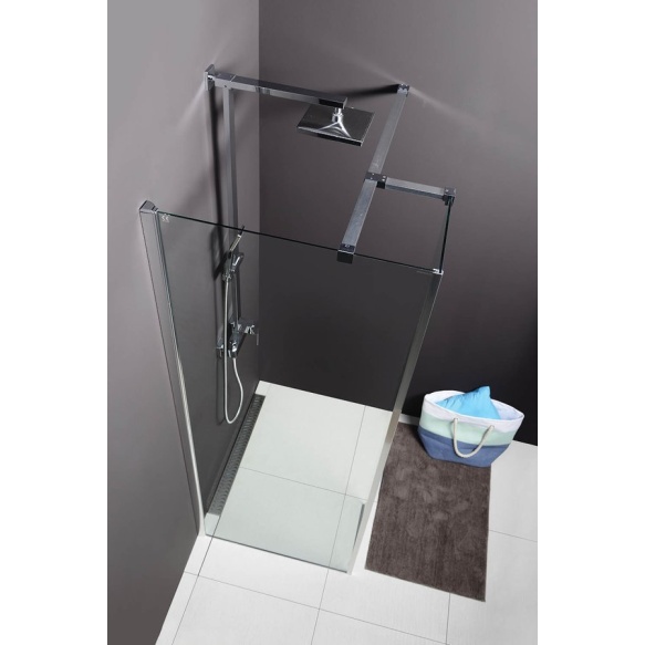 Klaasist küljesein MODULAR SHOWER, 1000 mm