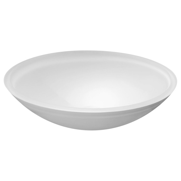 klaasist valamu Telica 42 cm, valge