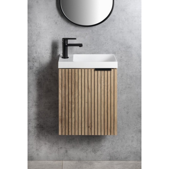 valamukapp LATUS X STRIP 39.4x50x22 cm, Oak Alabama