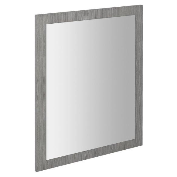 NIROX raamiga peegel 600x800x28mm, Silver Oak (LA610)