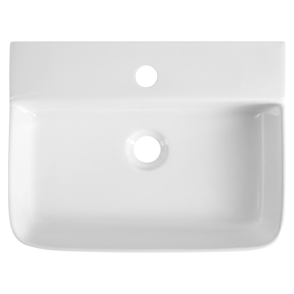 valamu CRISTY 45x34cm,  valge