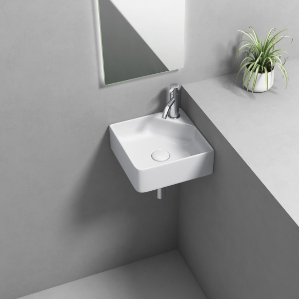 nurgavalamu NEXA 30x30cm,  valge