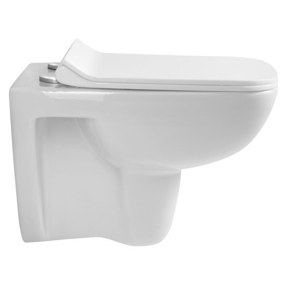 seina wc pott Spazio 34x53 cm, valge