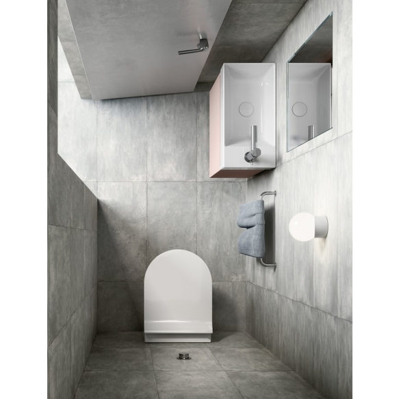 Seina WC KUBE X, Swirlflush, 50x36 cm, valge ExtraGlaze