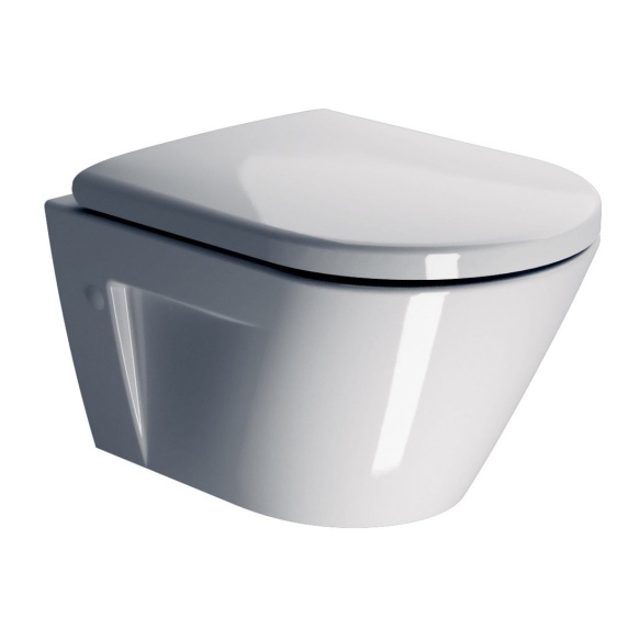 Seina WC NORM, Swirlflush, 50x36 cm, valge ExtraGlaze