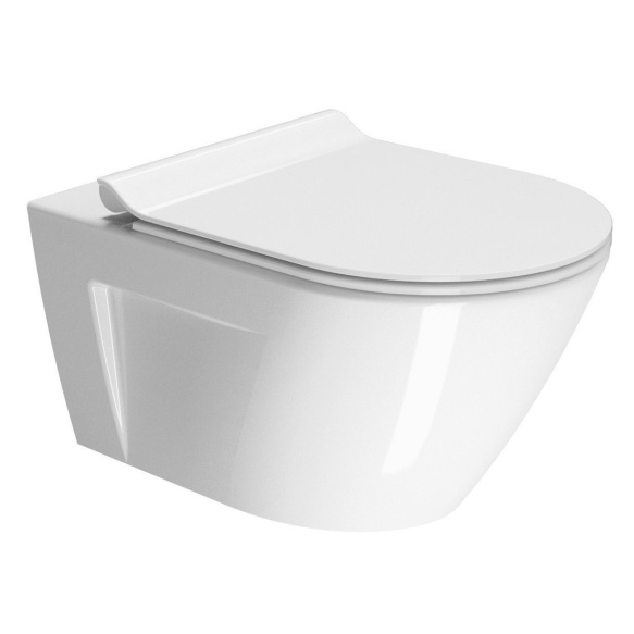 Seina WC NORM, Swirlflush, 55x36 cm, valge ExtraGlaze