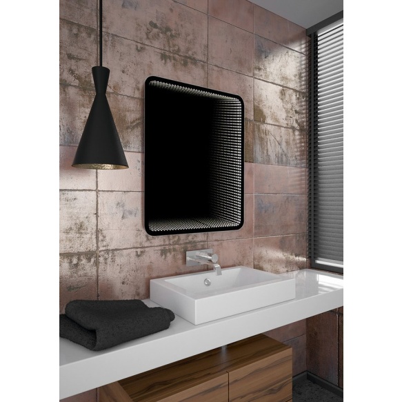 LED peegel SENFINECO 650x790mm, LED 3D efekt