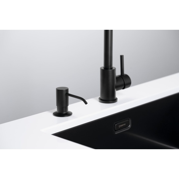 süvistatav seebidosaator, must matt