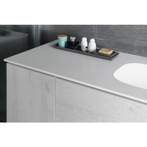 valamu TREOS L, 146.6x51.3 cm, valge matt