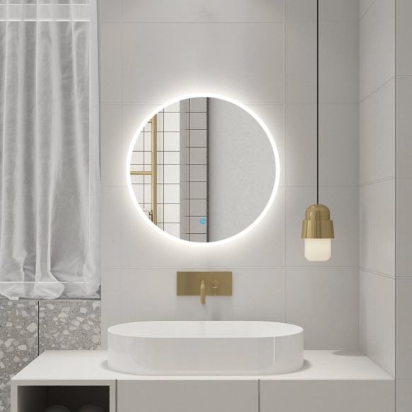 LED peegel Ursa 60 cm, touch lüliti, dimmerdatav valgus