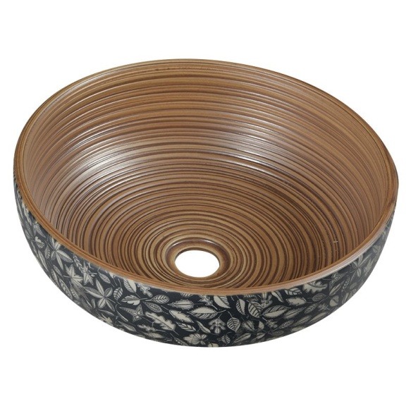 Valamu tööpinnale Priori 40x15 cm, pruun/sinine