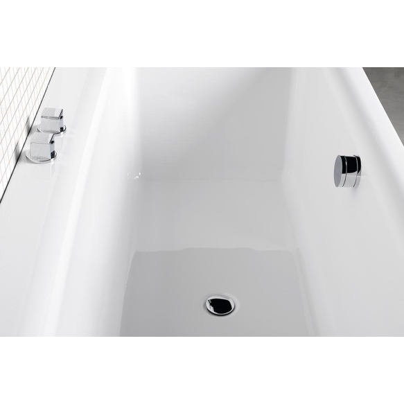 vannisifoon veega täitmisfunktsiooniga L 775 mm, põhjaklapp 72 mm, kroom