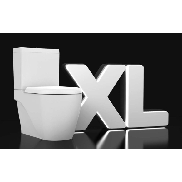 WC GRANDE XL, valge