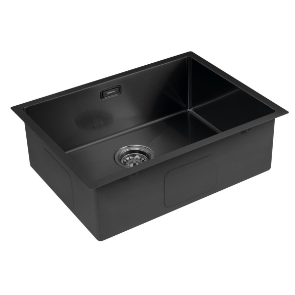 roostevaba köögivalamu ZENITH 60x45cm,  gun metal