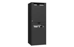 Washing and dryer machine cabinet, 70x73x193 cm, anthracite